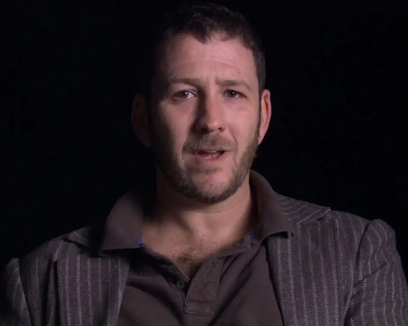 Daniel Heyman, 2009 Pew Fellow. Still from Heyman&#39;s Pew Fellow short film, directed by Glenn Holsten.