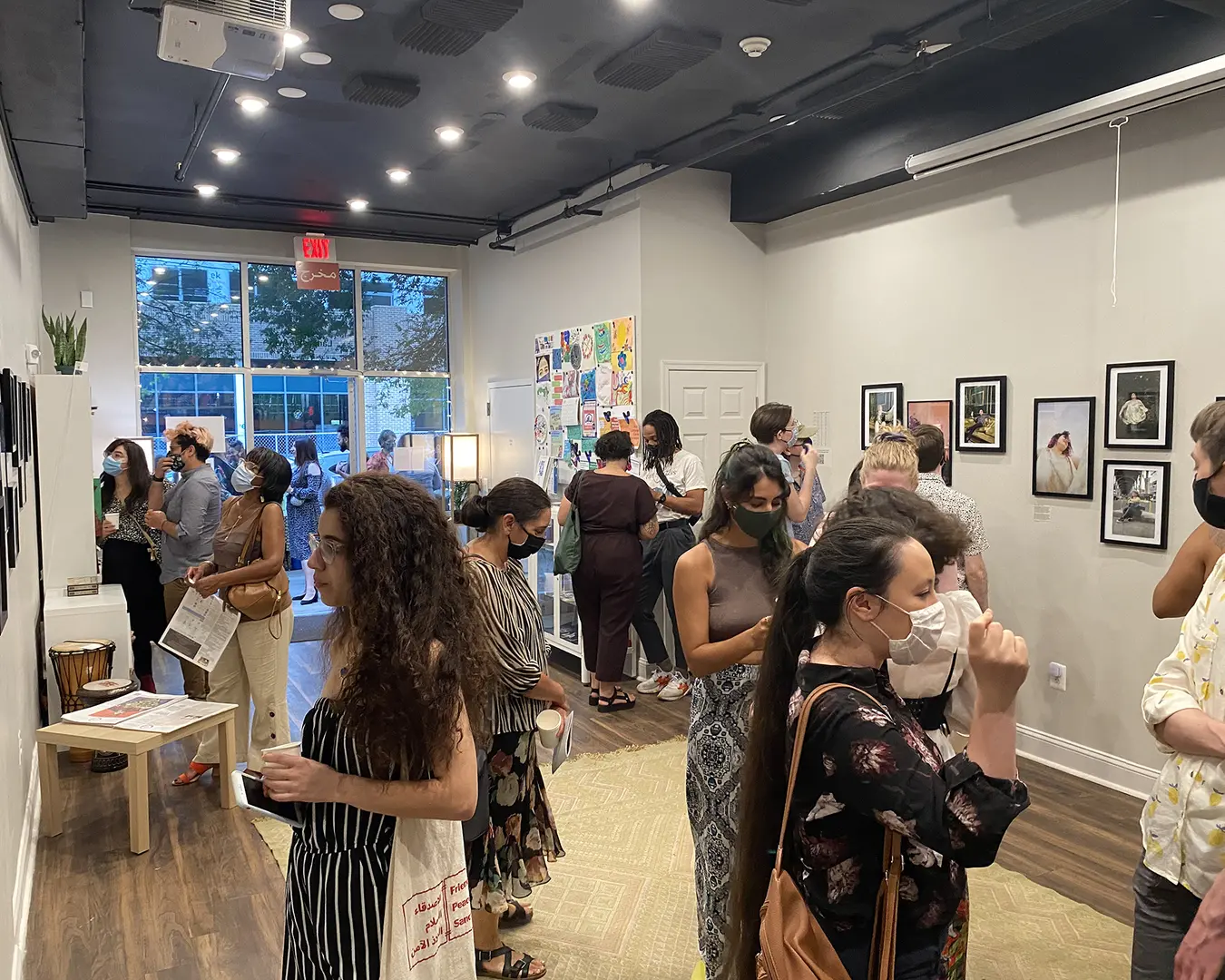 Al-Bustan Seeds of Culture, ARTist ReFramed photo exhibition, 2021. Photo by Sahiti Bonam.