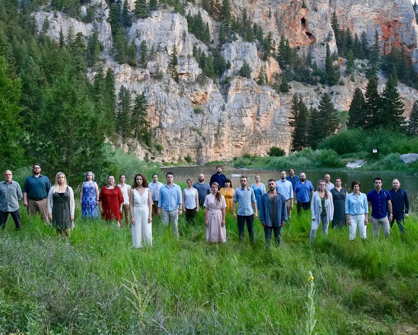 The Crossing Choir in Montana. Photo by Kevin Vondrak.&nbsp;