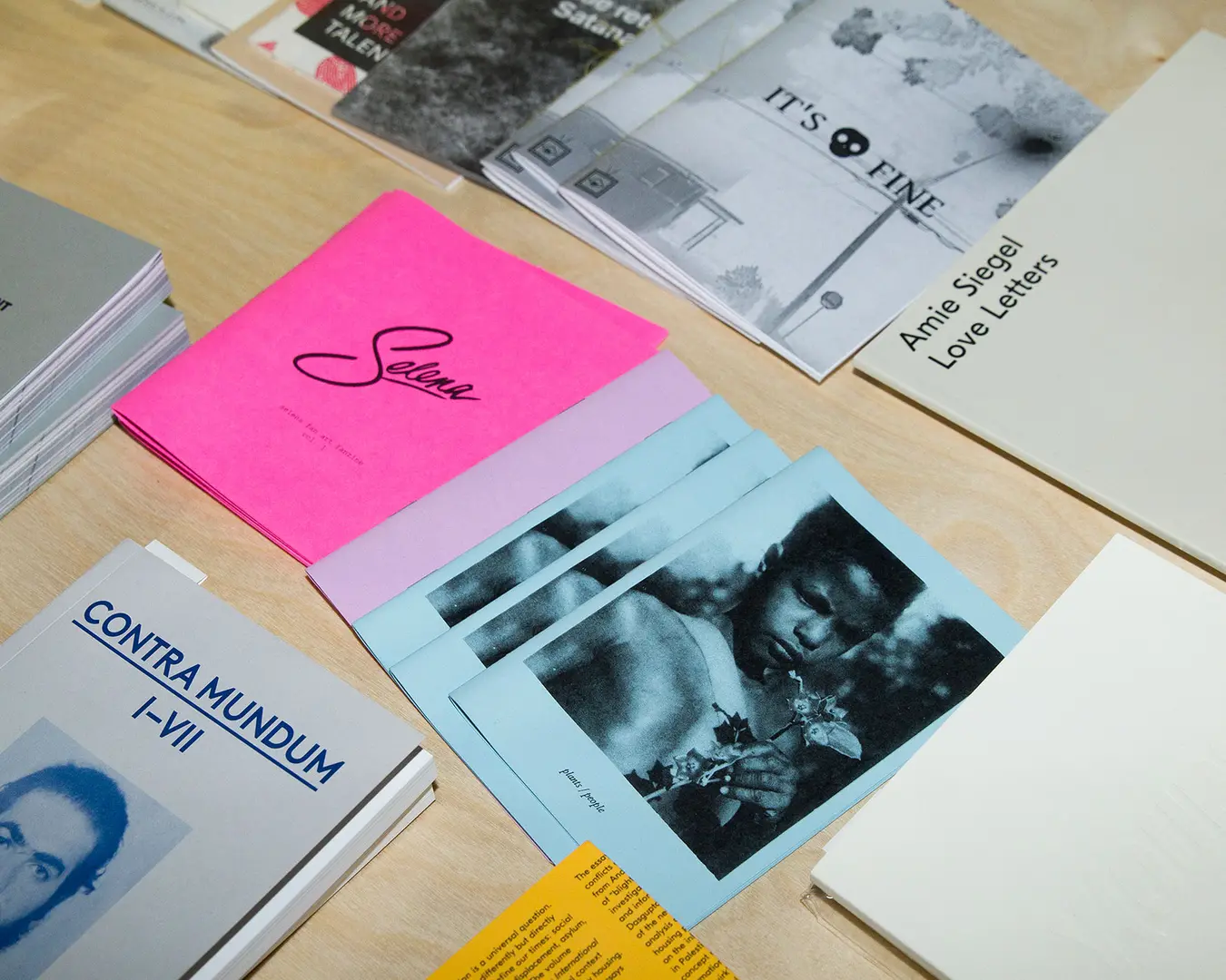 Publications at Ulises&rsquo;s &quot;Read-Room @ Reading Terminal,&quot; September 18, 2016. Photo by Ricky Yanas.