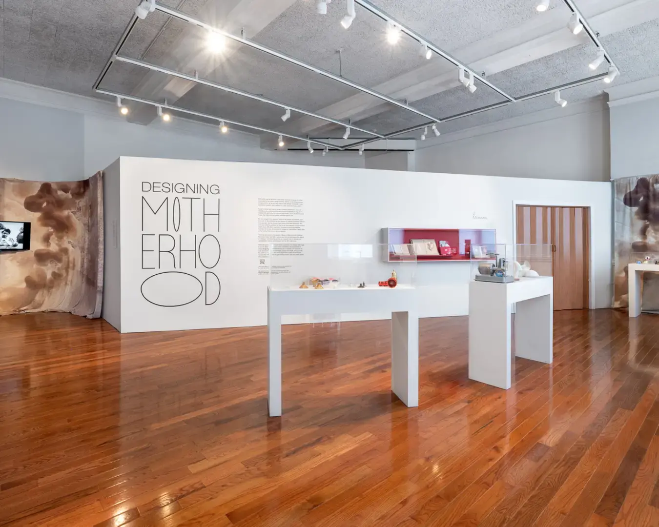 Designing Motherhood: Things That Make and Break Our Births, 2021, installation view, The Mütter Museum of The College of Physicians of Philadelphia, Philadelphia, PA. Photo by Constance Mensh, image courtesy of the Mütter Museum.