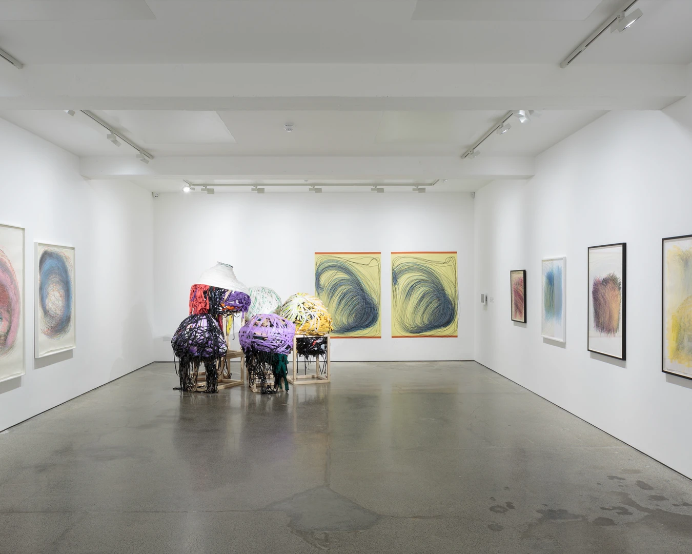 To All The Kings Who Have No Crowns installation view, 2022, Carl Freedman Gallery, Kent, UK. Photo courtesy of the Jennifer Lauren Gallery and Carl Freedman Gallery.