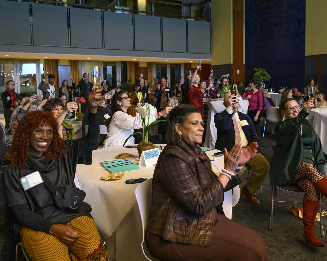 The Pew Center for Arts &amp; Heritage 2024 Grantee Celebration, Science History Institute, Philadelphia, PA. Photo by Constance Mensh.