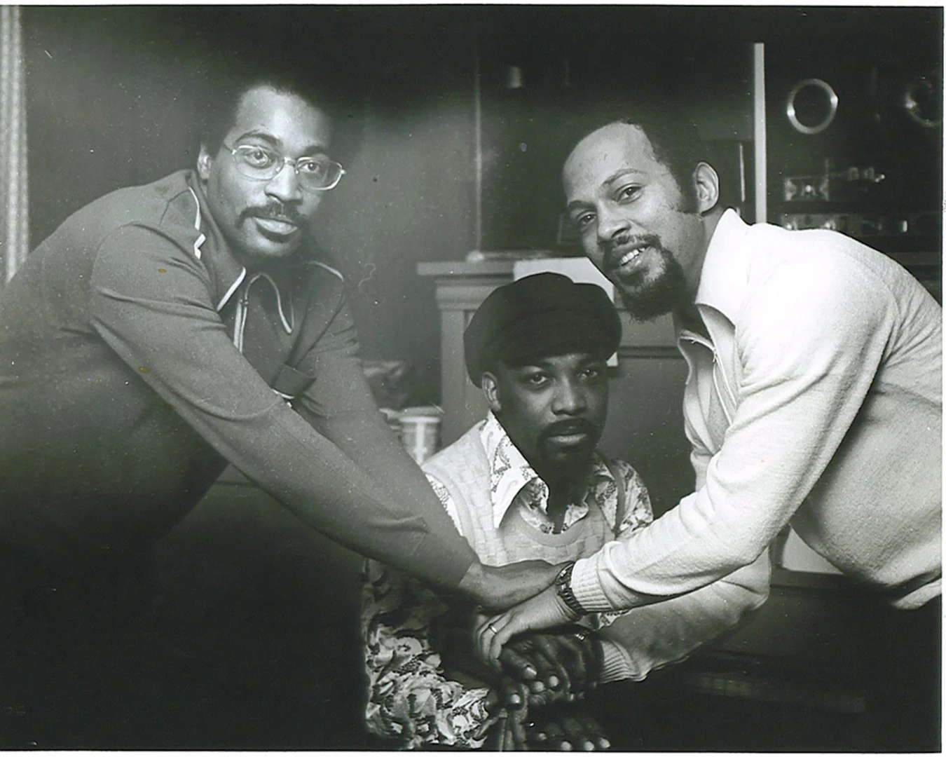 Kenneth Gamble, Leon Huff, and Thom Bell of Philadelphia International Records. Photo courtesy of Gamble-Huff Music.