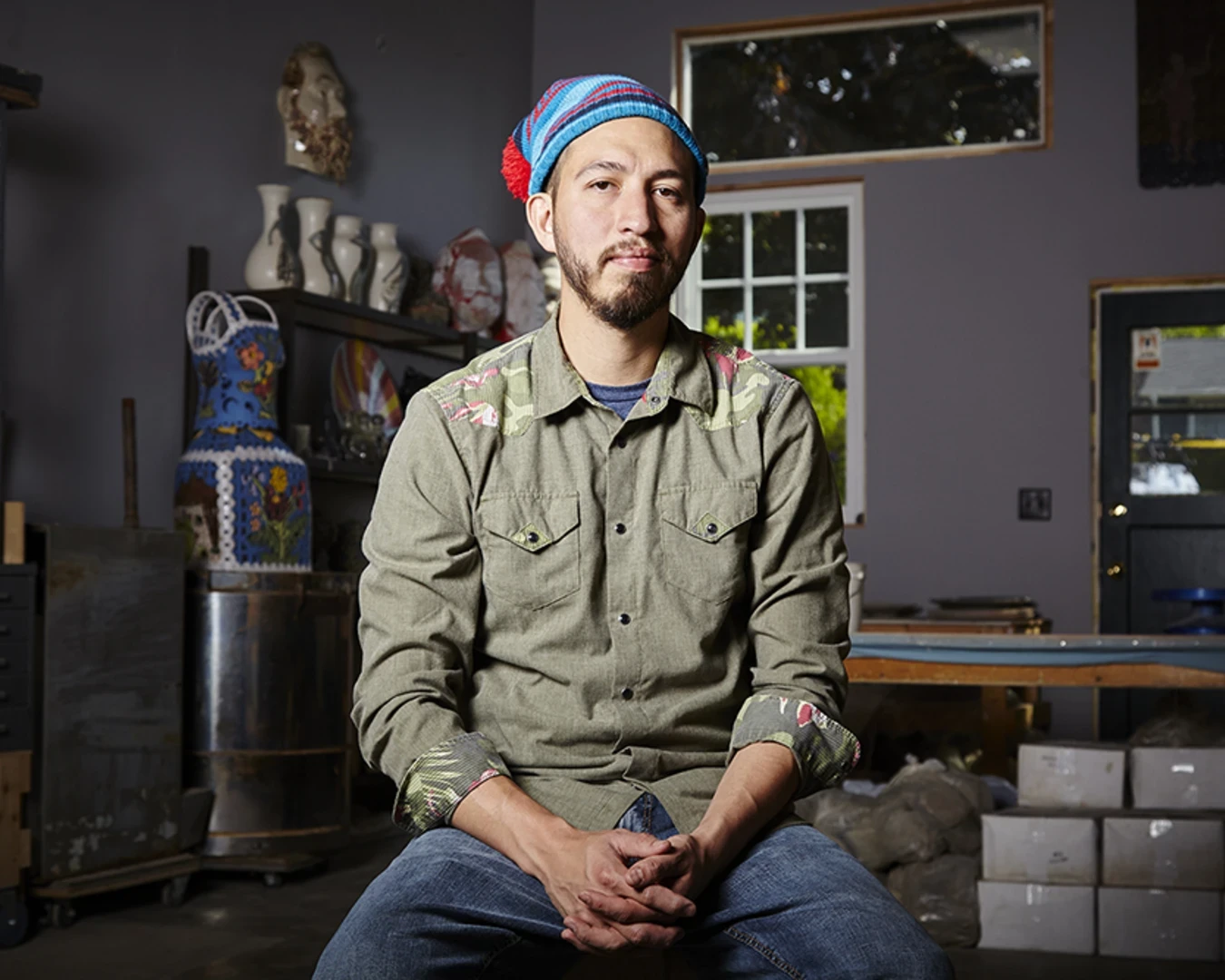 George Rodriguez, 2025 Pew Fellow. Photo by Robertsen Ashman.