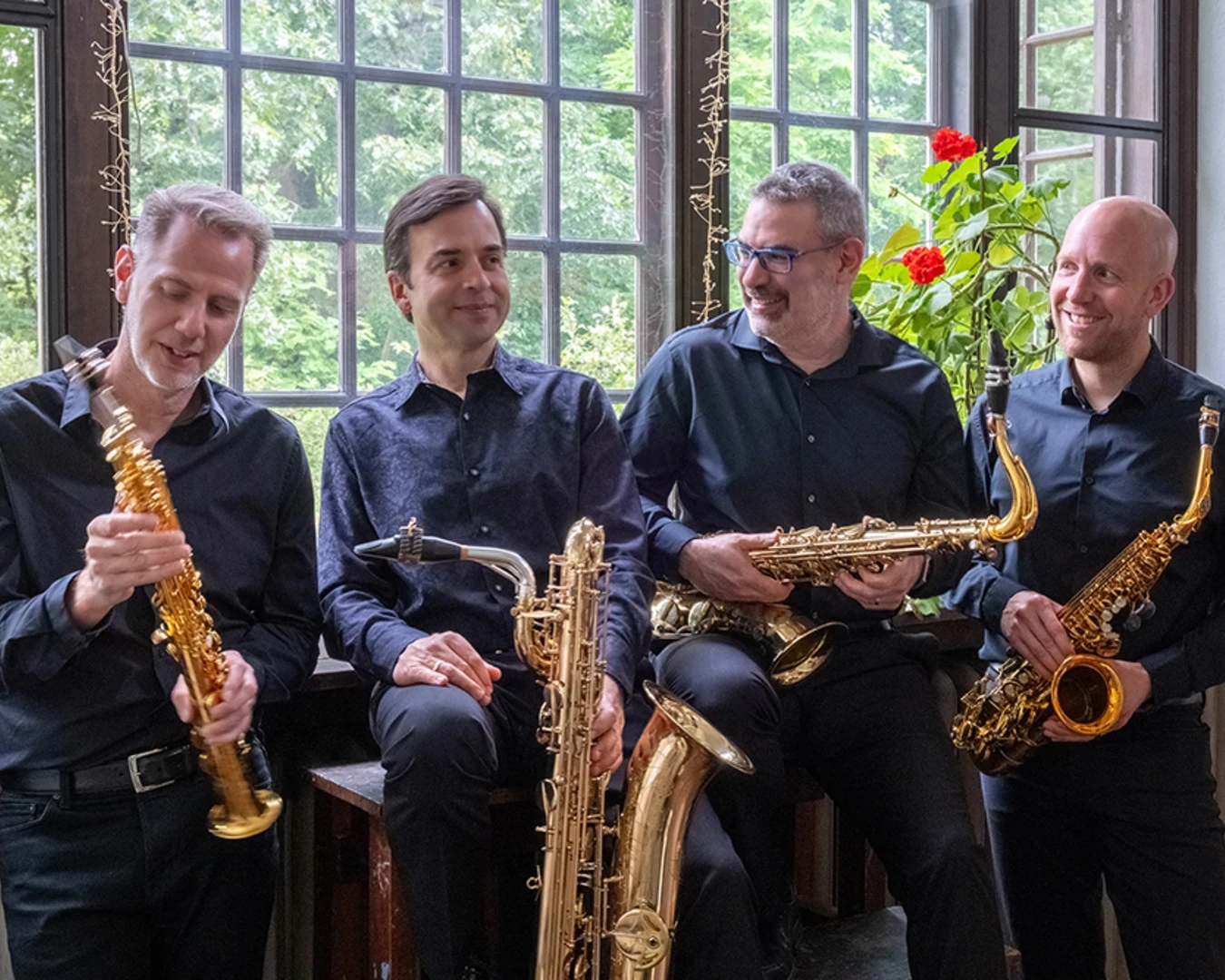 PRISM Quartet. Photo by Office of Development.&nbsp;