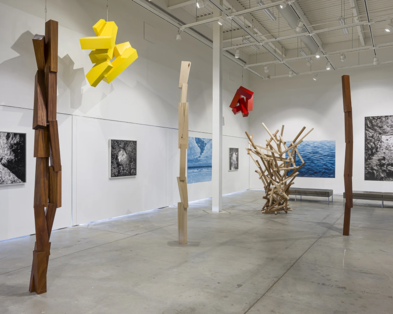 Installation view, A Certain Slant of Light. Pearlstein Gallery. 2025. Photo by Jaime Alvarez.&nbsp;