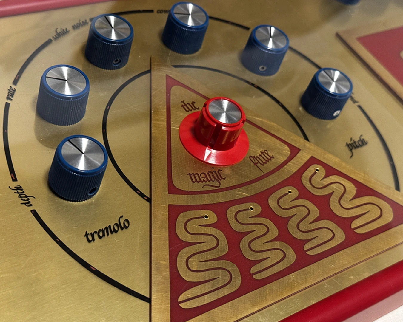 A prototype The Magic Flute, a unique user interface created by Don Buchla in 1965. Photo by MMT/EMEAPP.&nbsp;