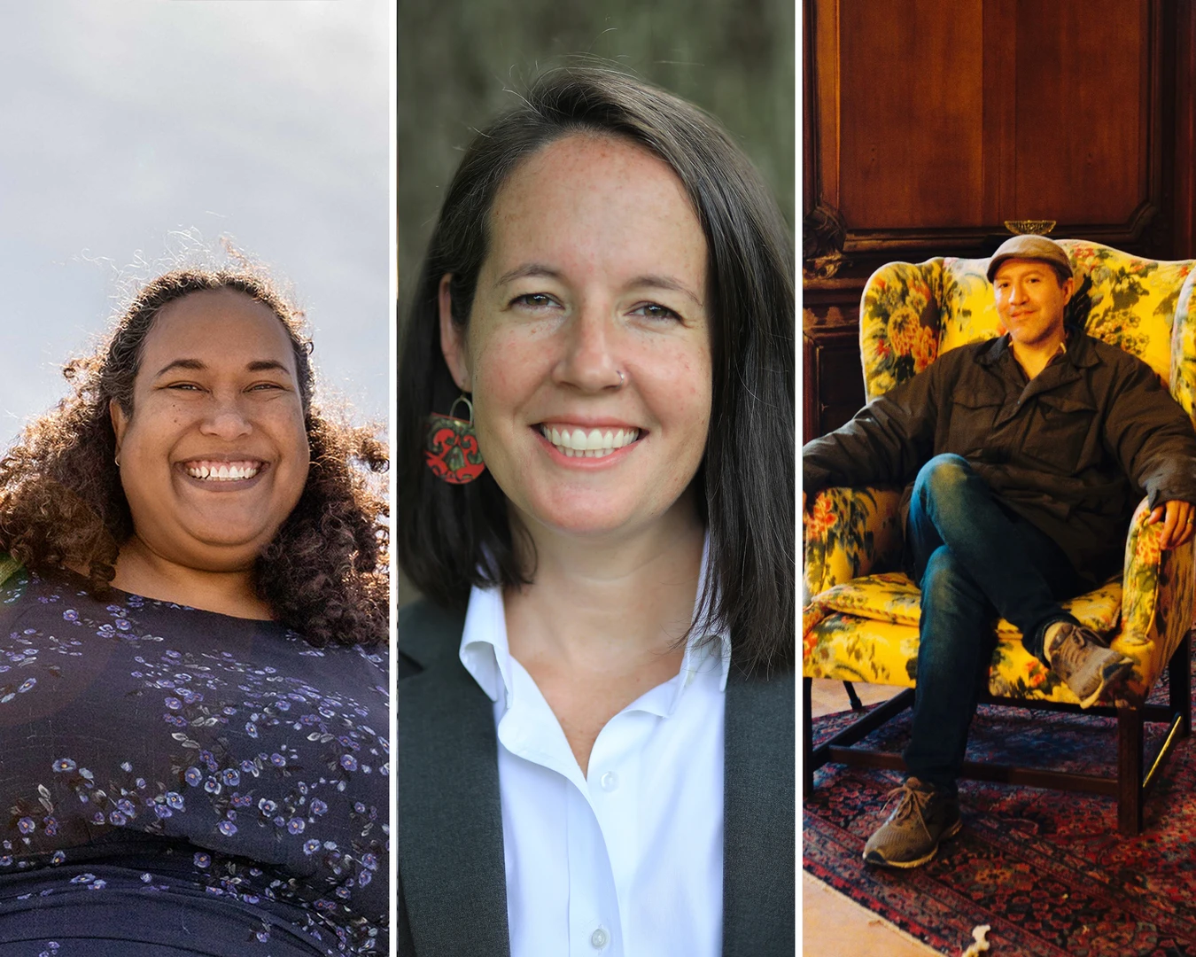 Maisha Elonai. Photo by Heide Mojica.; Scarlett McCahill. Photo by Kris Eden.; John Vettese. Photo by Lucy Briggs.