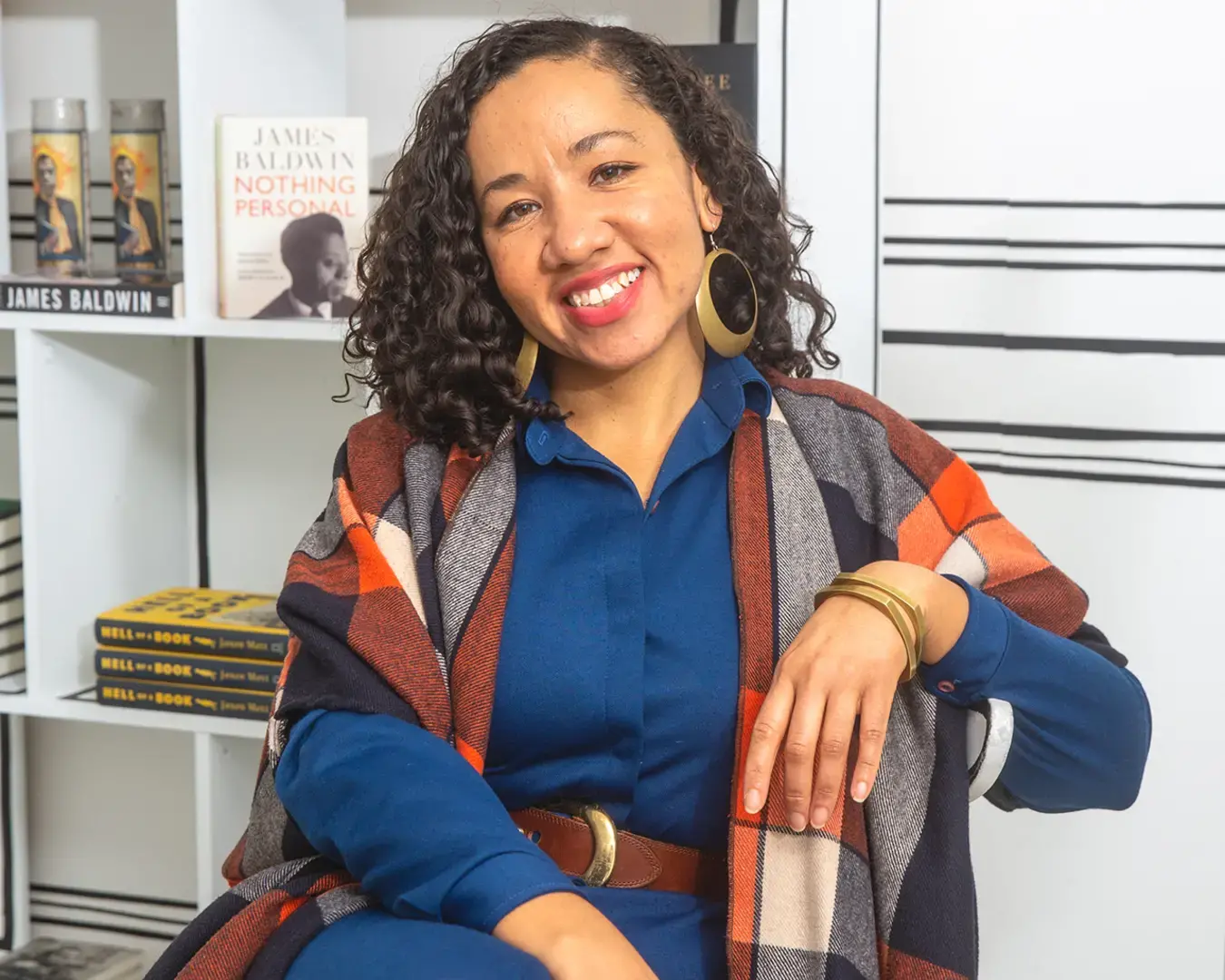 Camille Acker, 2022 Pew Fellow. Photo by Neal Santos.