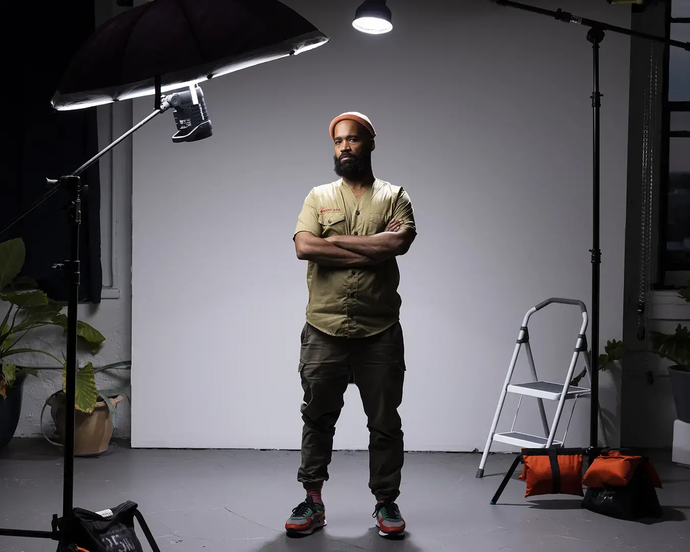 Rashid Zakat, 2021 Pew Fellow. Photo by Ryan Collerd.&nbsp;