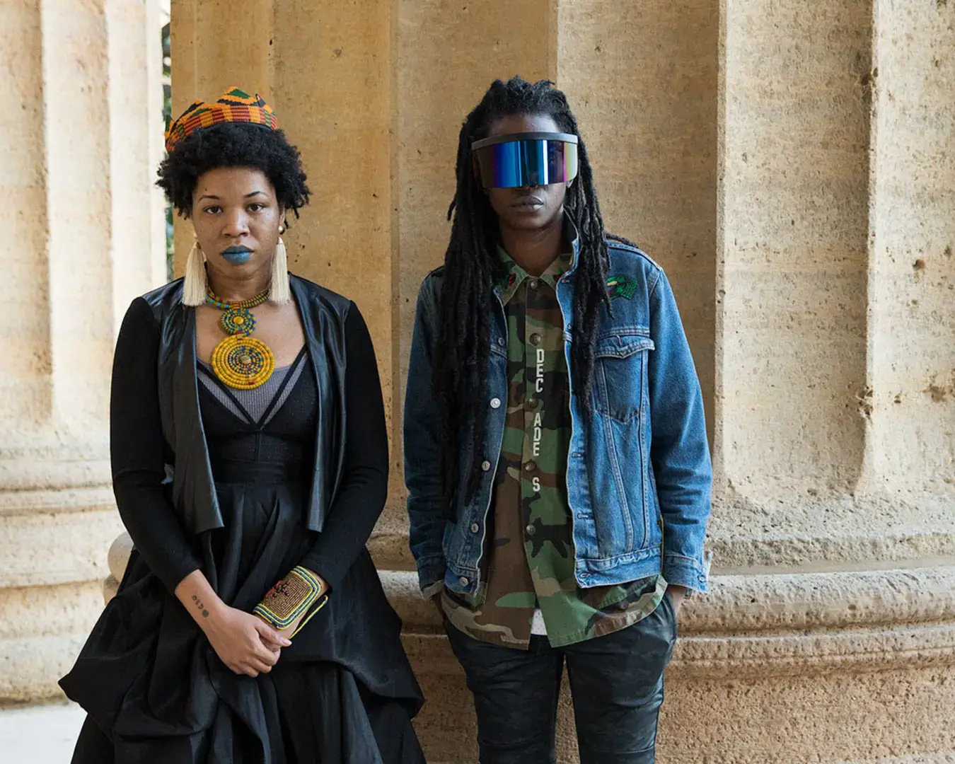 Rasheedah Phillips and Camae Ayewa, 2017 Pew Fellows. Photo by Ryan Collerd.