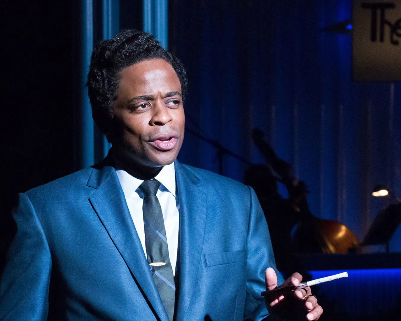 Dulé Hill in Lights Out: Nat “King” Cole, presented by People’s Light. Photo by Mark Garvin.