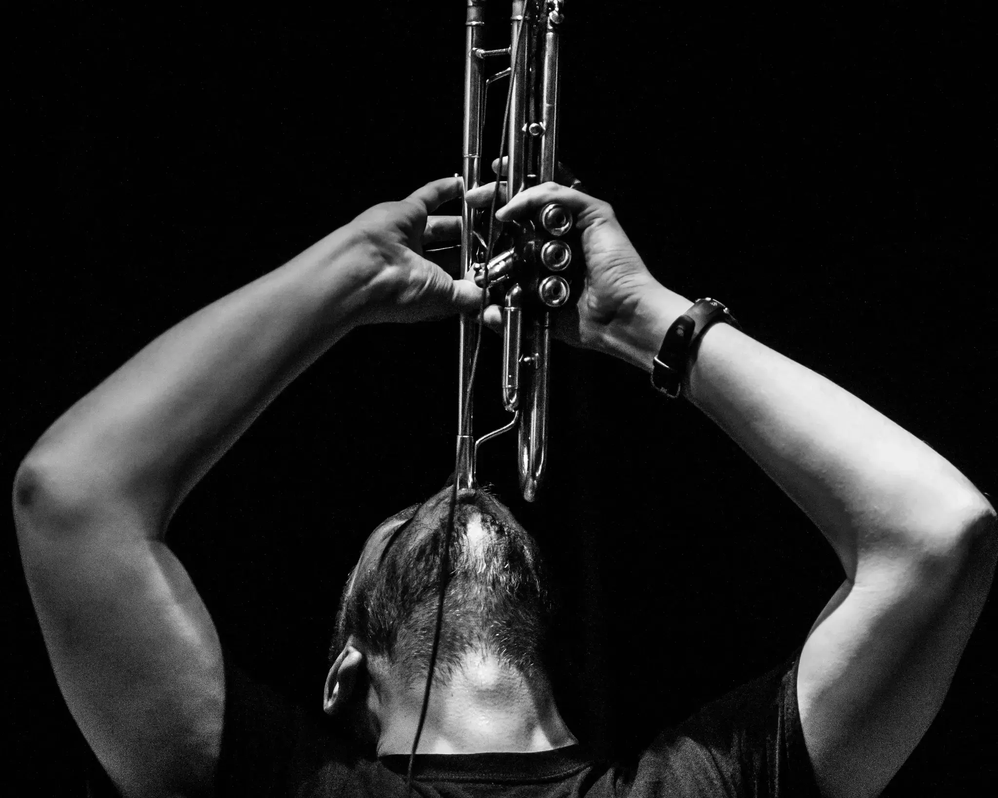 Nate Wooley. Photo by Peter Gannushkin.