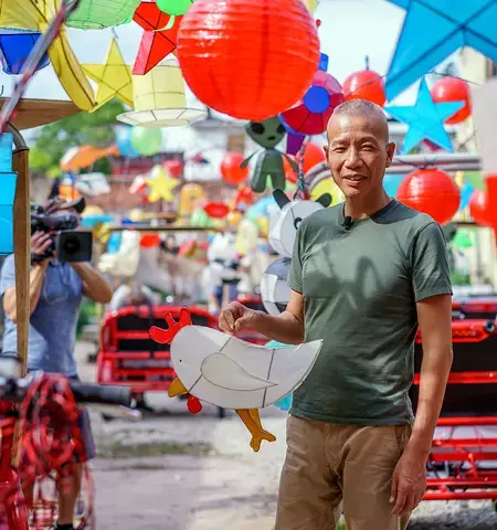 Cai Guo-Qiang. Photo by Jeff Fusco, courtesy of Association for Public Art.