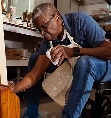 John E. Dowell Jr., 2025 Pew Fellow. Photo by Devin Fitchwell.