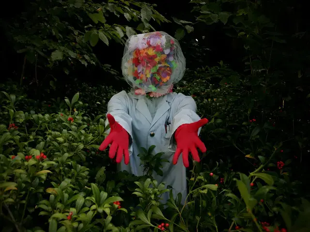 Flower Face from COLD EMPTY TERRIBLE, 2014. Photo by Mike Hipple.