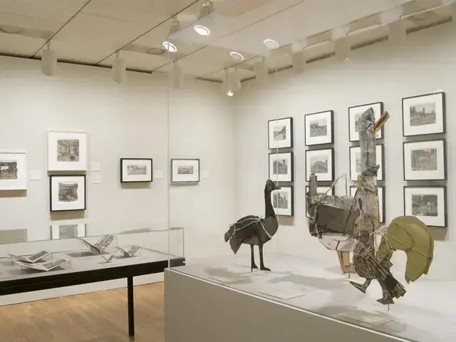 Installation view of James Castle: A Retrospective. Photo by Jason Weirzbicki.