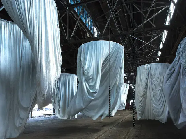 Ann Hamilton, habitus, 2016. Installation at Municipal Pier 9, made in collaboration with The&nbsp;Fabric Workshop and Museum, Philadelphia. Photo by Thibault Jeanson.&nbsp;