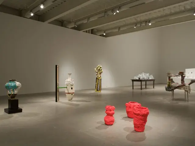 Installation view of Dirt on Delight&nbsp;at the Institute of Contemporary Art. Photo by Aaron Igler/Greenhouse Media.