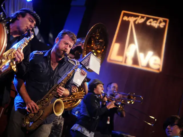 Asphalt Orchestra performs at the Philadelphia Bang on a Can Marathon, presented by FringeArts in 2010. Photo by JJ Tiziou.