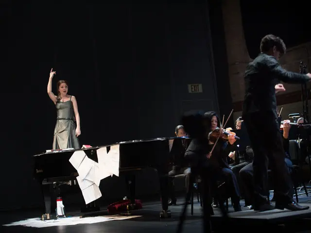 Chopin Without Piano&nbsp;at FringeArts, produced by Centrala, Warsaw, conceived and written by Michał Zadara and Barbara Wysocka, directed by Michał Zadara. Chopin performed by Barbara Wysocka. Photo by JJ Tiziou. Courtesy of Swarthmore College.