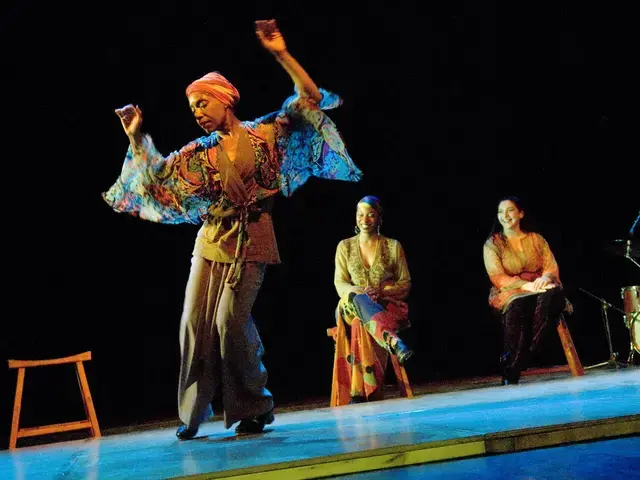 Germaine Ingram performs in Parallel Destinies. Courtesy of James Wasserman.