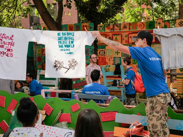 The Laundromat Project&#39;s annual Field Day celebrates neighborhood culture. Photo by Emilee Ramsier.