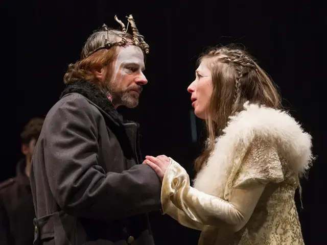 The Winter&#39;s Tale&nbsp;at People&#39;s Light &amp; Theatre Company. Pictured: Christopher Patrick Mullen and Nancy McNulty. Photo by Mark Garvin.