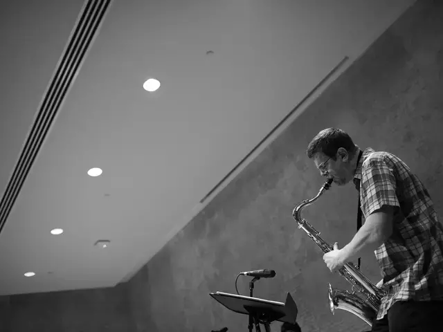 Ken Vandermark performs at the Barnes Foundation as part of Ars Nova Workshop&#39;s New Paths Festival. Photo by Ryan Collerd.