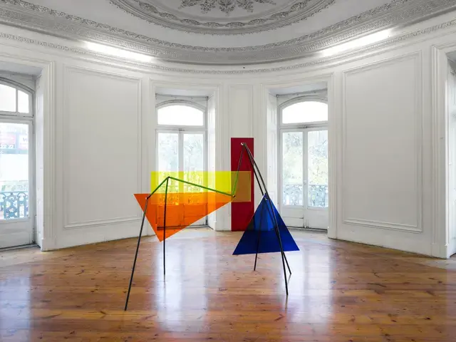 Exhibition view of Amalia Pica&rsquo;s Memorials for Intersections, Kunsthalle Lissabon, 2013. Photo by Bruno Lopes, courtesy of the Institute of Contemporary Art.