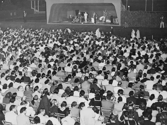 The 1954 Newport Jazz Festival. Photo courtesy of Festival Productions Archives.