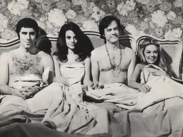 A still from Bob &amp; Carol &amp; Ted &amp; Alice, directed by Paul Mazursky, 1969, 35mm, 105 min.