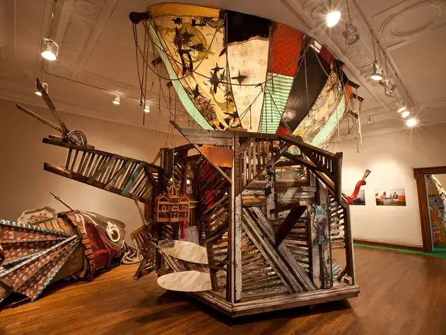 Let Me Tell You About a Dream I Had: The Miss Rockaway Armada&nbsp;at the Philadelphia Art Alliance, installation view. Photo courtesy of the Philadelphia Art Alliance.