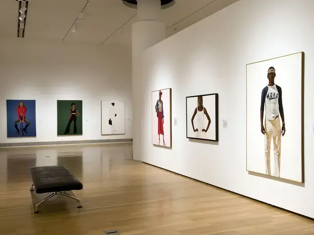 Barkley L. Hendricks: Birth of the Cool&nbsp;installation at Pennsylvania Academy of Fine Arts.