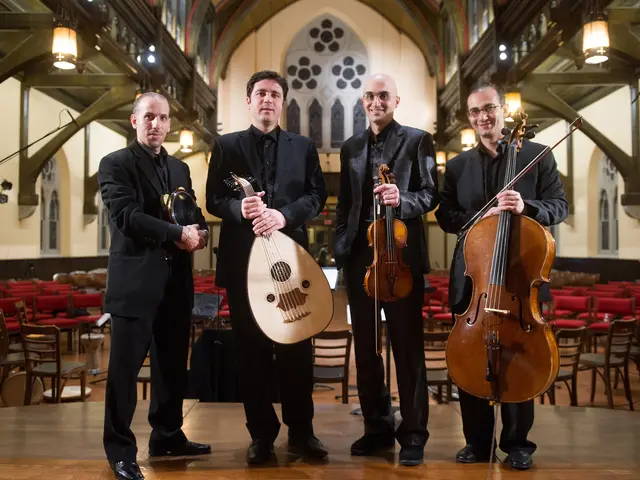 The Al-Bustan Takht Ensemble. Photo by JJ Tiziou.