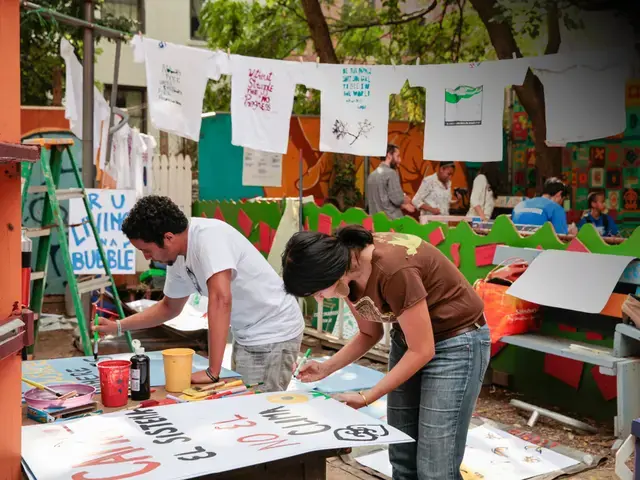 The Laundromat Project&#39;s annual Field Day celebrates neighborhood culture in Bedford-Stuyvesant, Harlem, and Hunts Point/Longwood. Photo by Emilee Ramsier. Courtesy of The Laundromat Project.