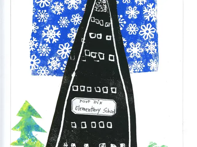 A print created by Noah Kolasinski in November 2012 when he was in third grade at Fort Dix Elementary School. Courtesy of Rosenbach Museum and Library.