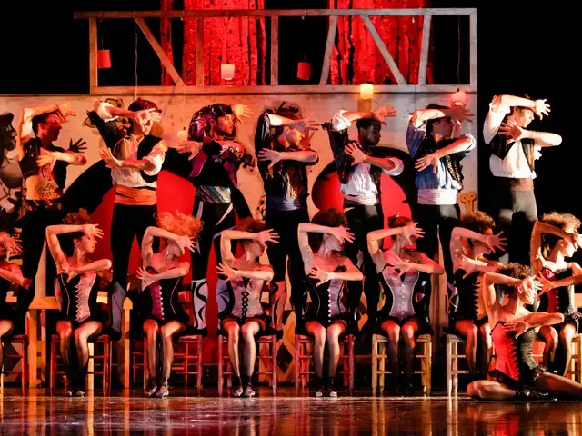 Pennsylvania Ballet dancers performing Carmen. Photo by Alexander Iziliaev.