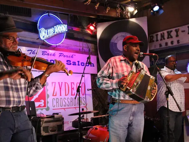 Creole United performs at a Zydeco Crossroads event for WXPN. Photo by John Vettese.