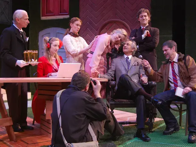 The cast of Leaving&nbsp;at The Wilma Theater. Photo by Jim Roese.