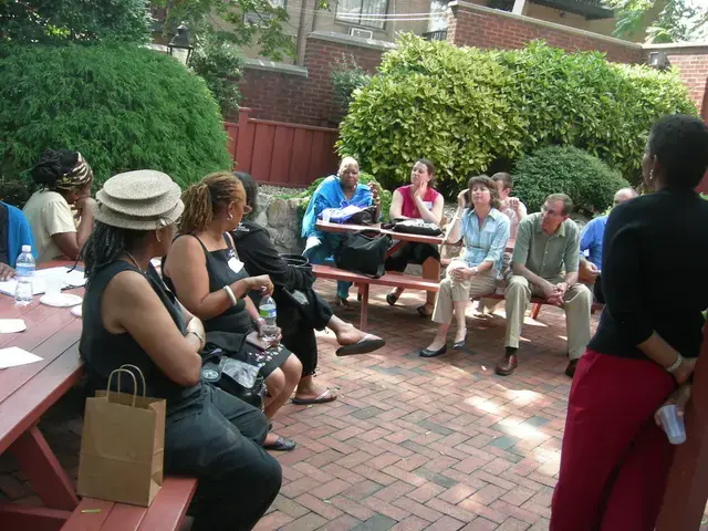 Heritage site leaders in New York City on an educational field trip to visit the Weeksville Heritage Center and the Louis Armstrong House to explore respective best practices in interpretation, programming and marketing. Philadelphia-based museum consultants Talbott &amp; Remer, LLC were retained to assist the group discussion. Photo courtesy of the Preservation Alliance of Greater Philadelphia.