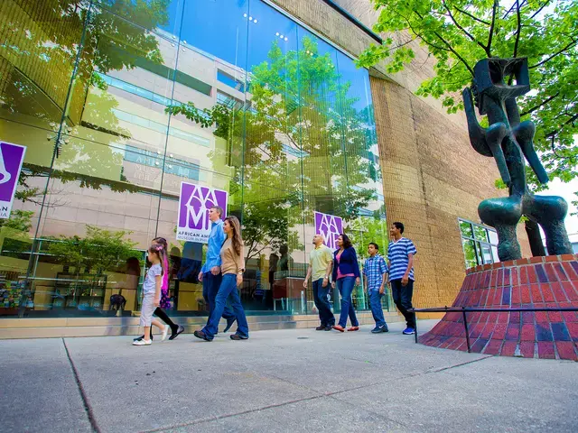 The African American Museum in Philadelphia. Photo by J. Fusco, courtesy of Visit Philly.