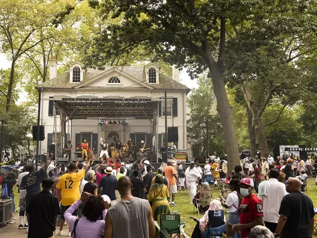 Historic Germantown, People's Poetry and Jazz Festival presented by the Black Writers Museum, 2021, Vernon Park, Philadelphia, PA. Photo by Ryan Collerd.