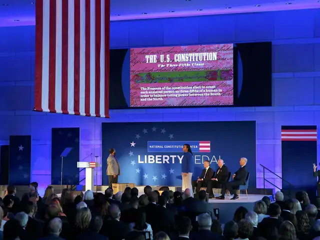 Fourteen performed at the Liberty Medal honoring Justice Anthony Kennedy, 2019, Grand Hall Overlook at the National Constitution Center, Philadelphia, PA. Photo by Peter Van Beever.