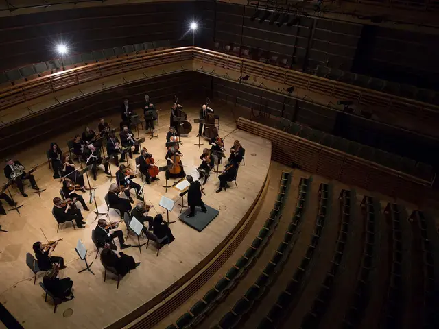 The Chamber Orchestra of Philadelphia in the Perelman Theater, Kimmel Cultural Campus. Photo by Conrad Erb.