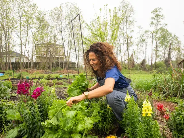 Artist jackie sumell working in the Solitary Gardens on Andry Street, New Orleans, Louisiana. Photo by&nbsp;Maiwenn Raoult. sumell will plant and tend a new Solitary Garden as part of the Michener Museum's Behind These Walls: Reckoning with Incarceration.