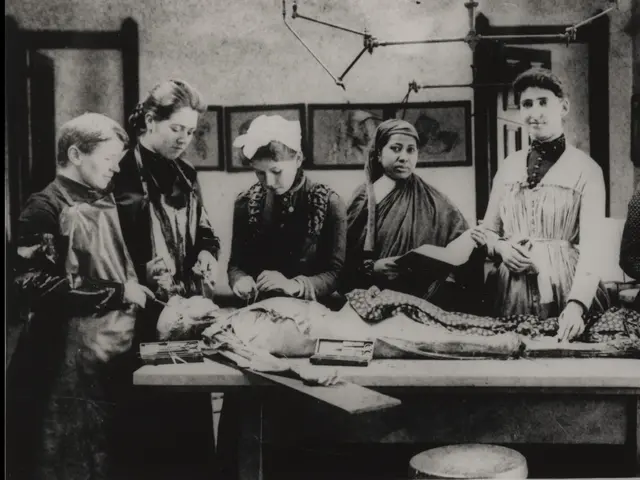 Dissection, from the Drexel Archives, Women's Medical College of PA. Source material for&nbsp;The Woman Question at People's Light.