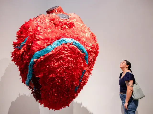 Pepón Osorio, My Beating Heart/Mi corazón latiente, 2023, installation view, New Museum,New York. Photo by Liz Ligon, courtesy of New Museum.&nbsp;&nbsp;