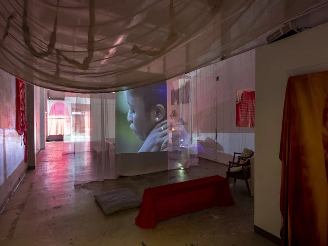 Asian Arts Initiative, The Body You Want, 2024, installation view. Photo by Constance Mensh.